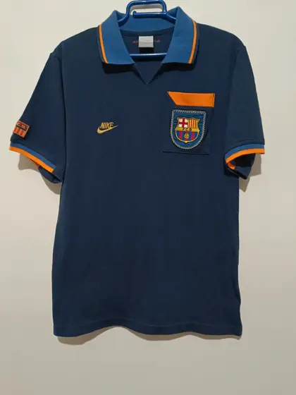 Polo vintage Nike FC Barcelona talla M