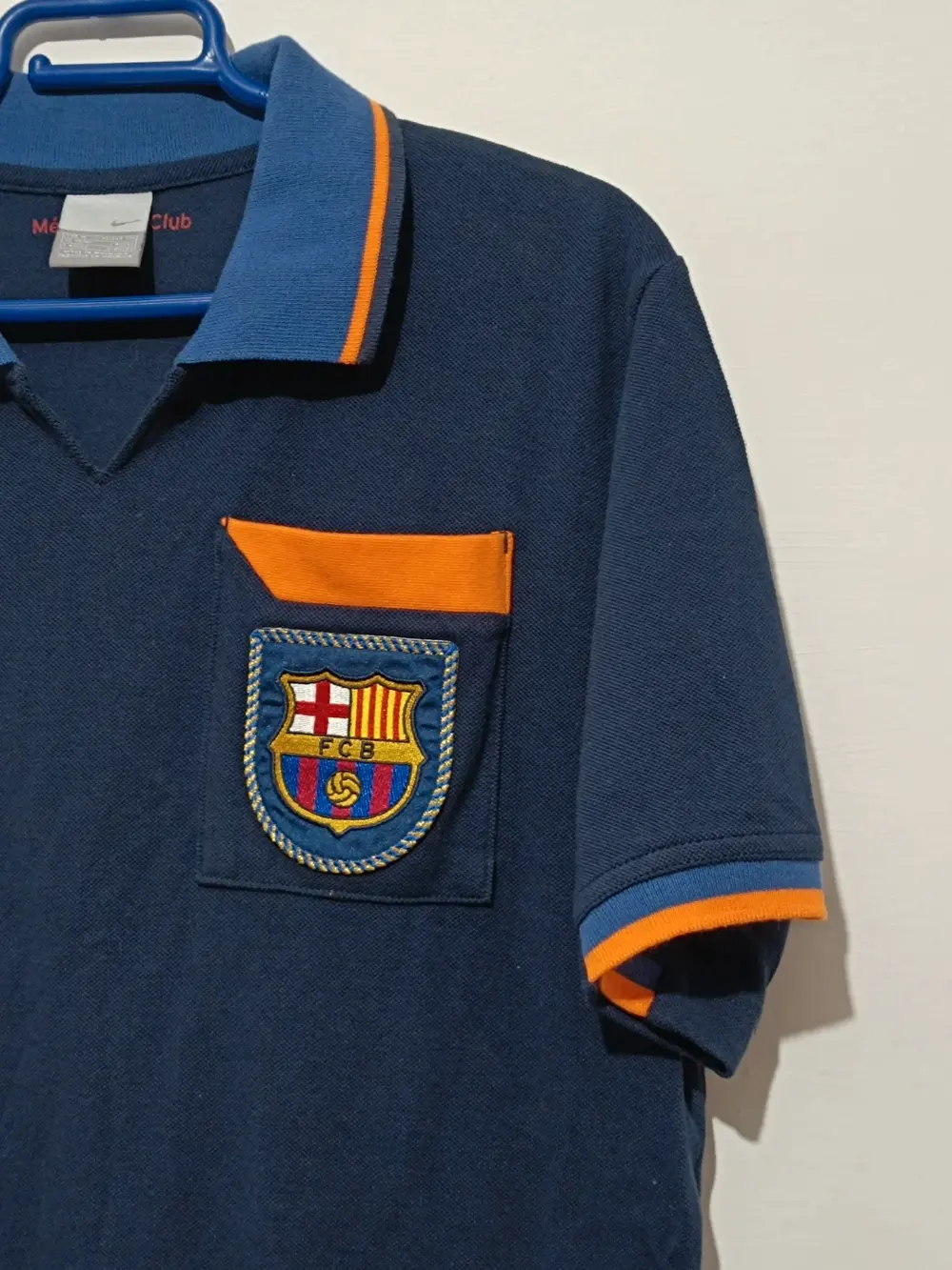 Polo vintage Nike FC Barcelona talla M, foto 2