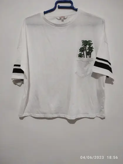 Camiseta manga corta Clockhouse talla L