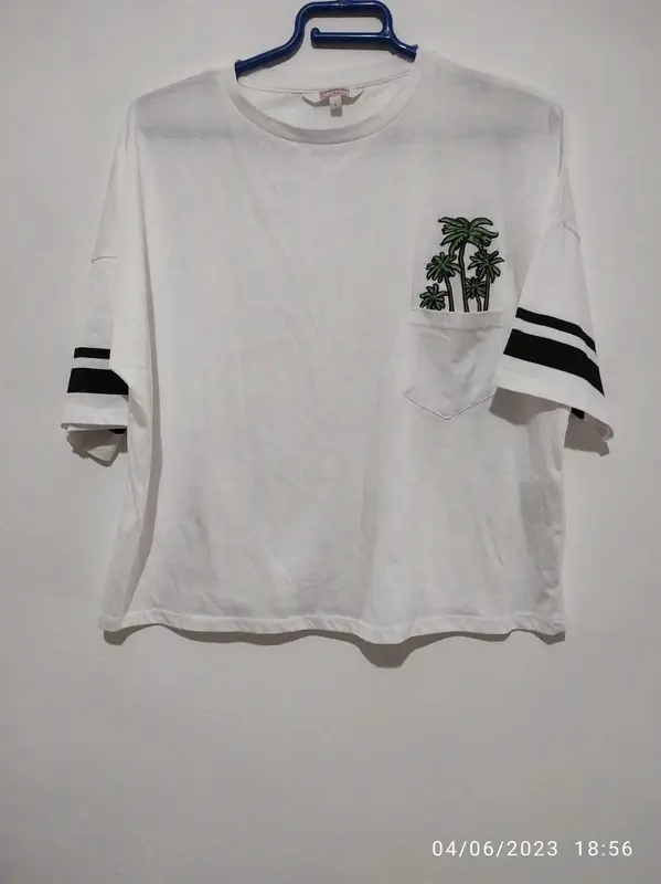 Camiseta manga corta Clockhouse talla L