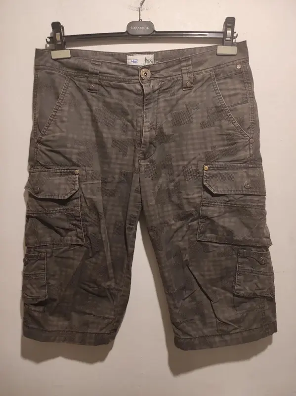 Pantalon corto cargo Green coast
