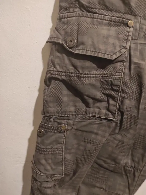 Pantalon corto cargo Green coast, foto 3