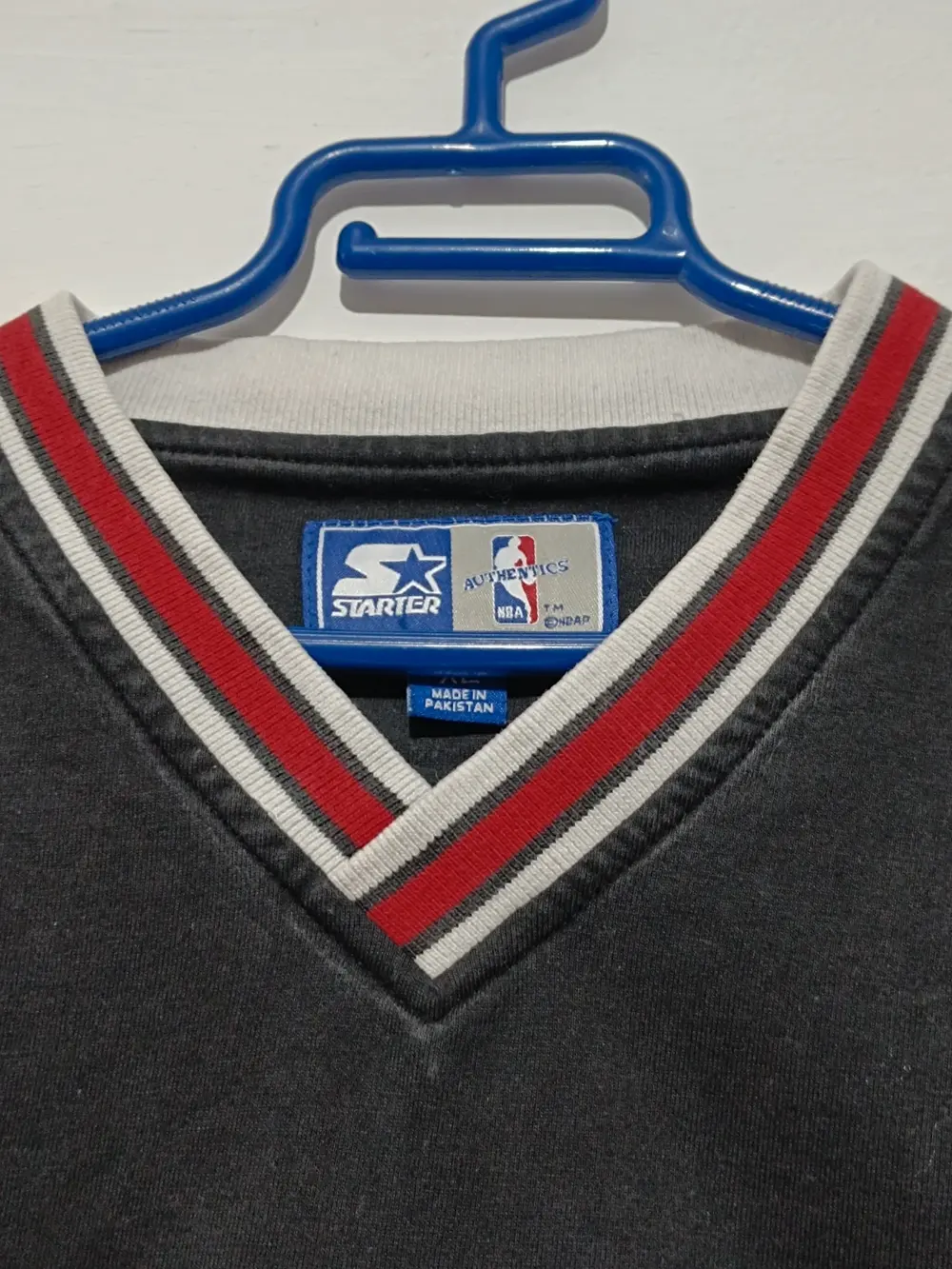 Camiseta vintage Chicago Bulls Starter NBA años 90 talla XL, foto 4