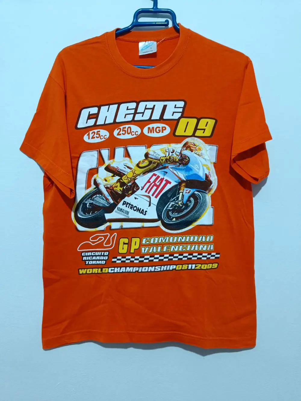 Camiseta vintage Gran Premio Comunitat Valenciana Cheste 2009 talla S