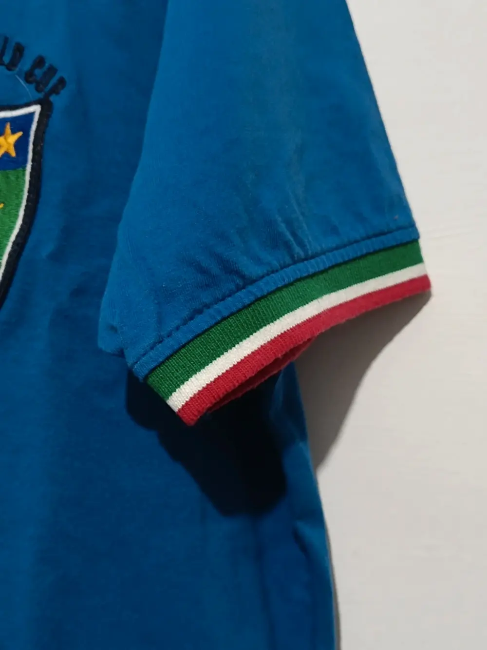 Camiseta Polo Italia football world cup 2014 Oficial núm 9 talla M, foto 3