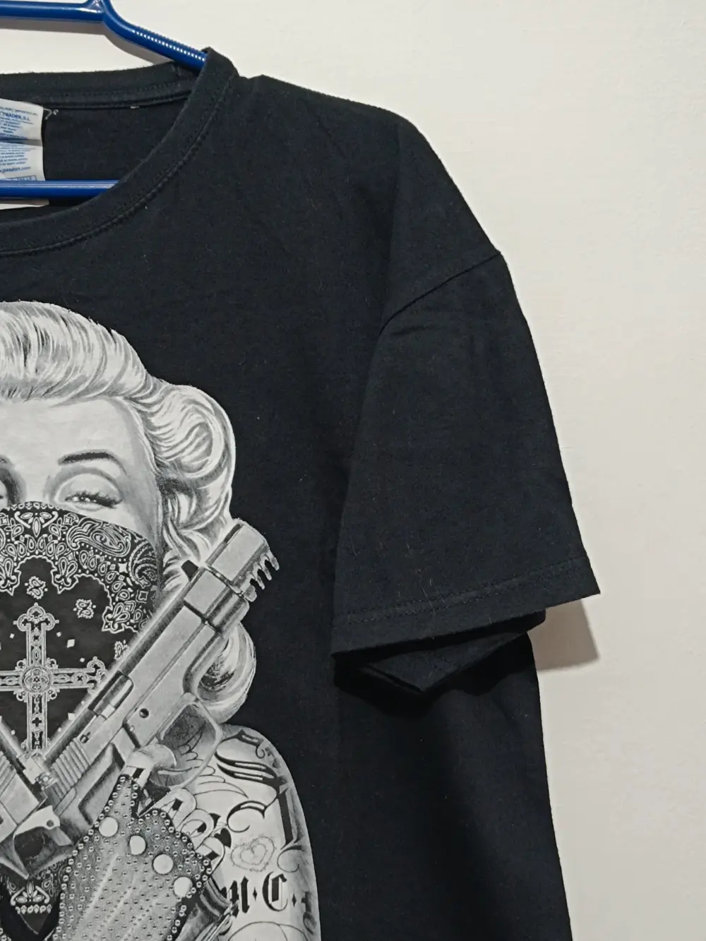Camiseta Marilyn Monroe gangster talla L Jhk, foto 4