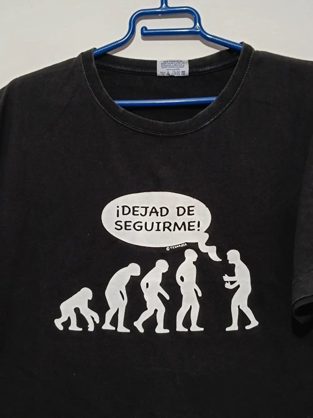 Camiseta manga corta Dejad de Seguirme talla XL sirve para L ver medidas Anbor, foto 2