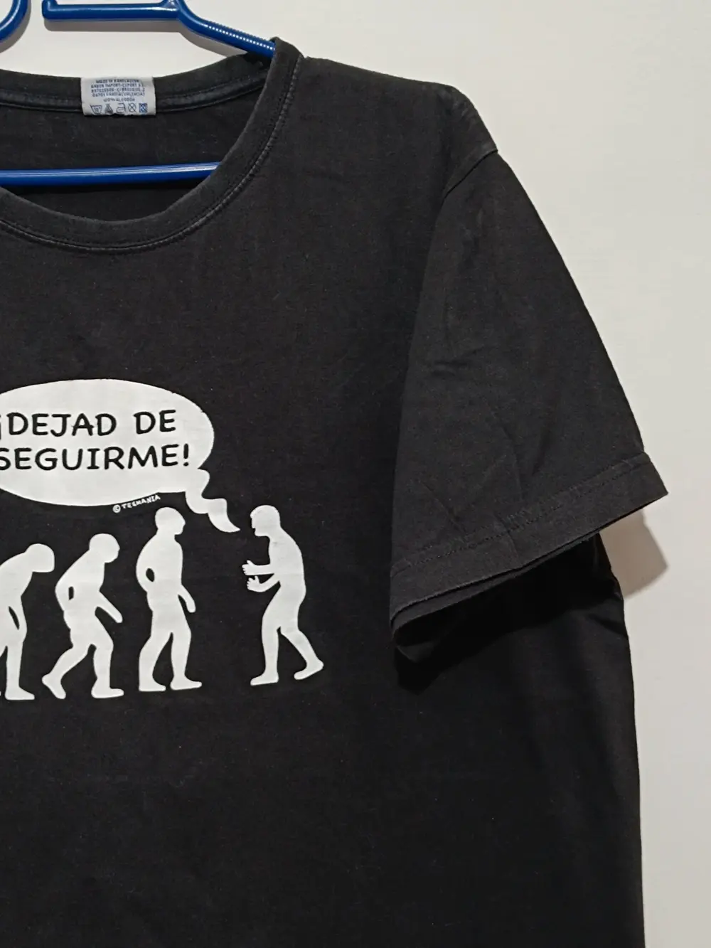 Camiseta manga corta Dejad de Seguirme talla XL sirve para L ver medidas Anbor, foto 4