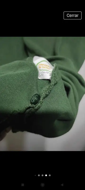 Polo manga corta Clique Talla L, sirve para M ver medidas, foto 5