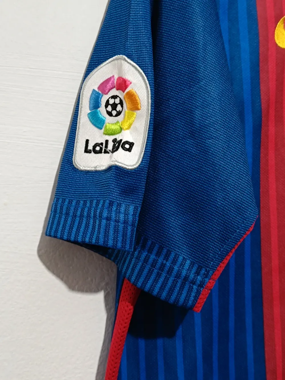 Camiseta FC Barcelona temporada 2016/2017 talla L Nike, foto 4