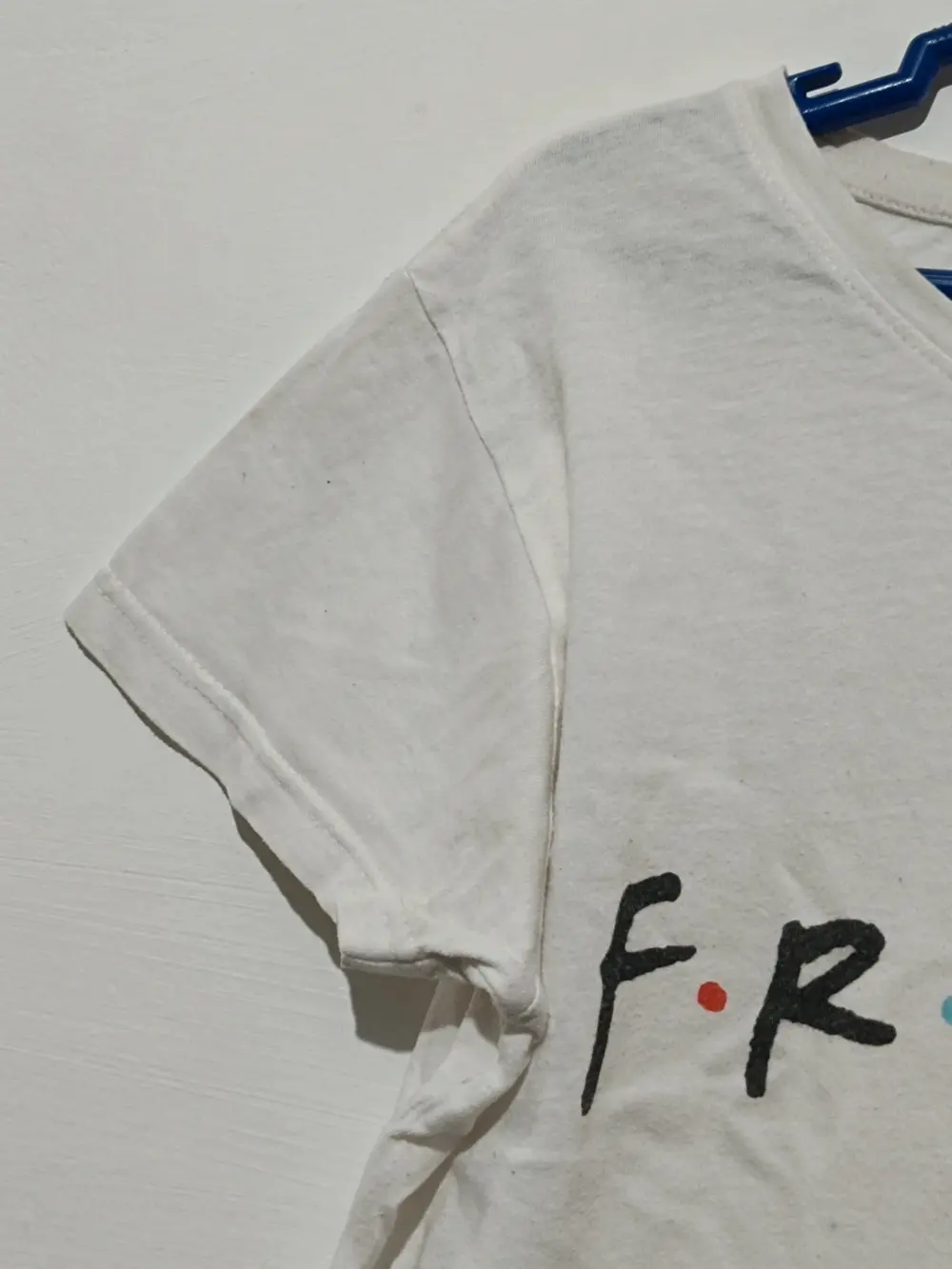Camiseta vintage Friends manga corta Zeeman talla S ver medidas, foto 3