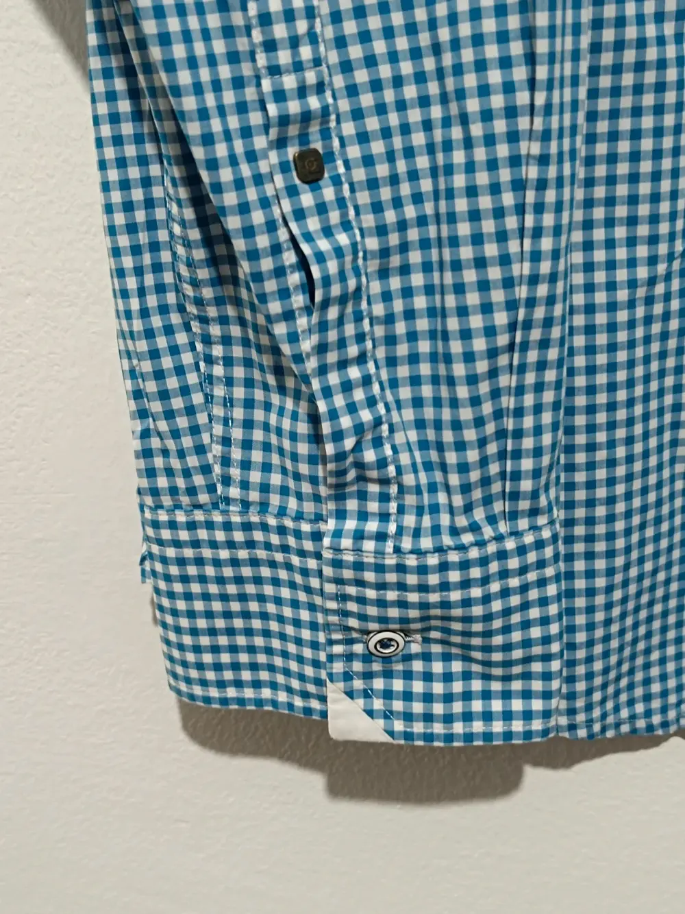 Camisa a cuadros manga larga Hugo Boss talla XL ver medidas, foto 2