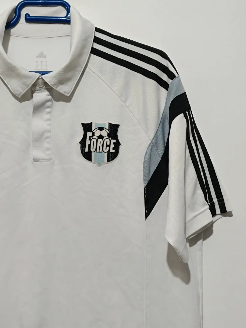 Polo manga corta Adidas Force talla L, foto 2