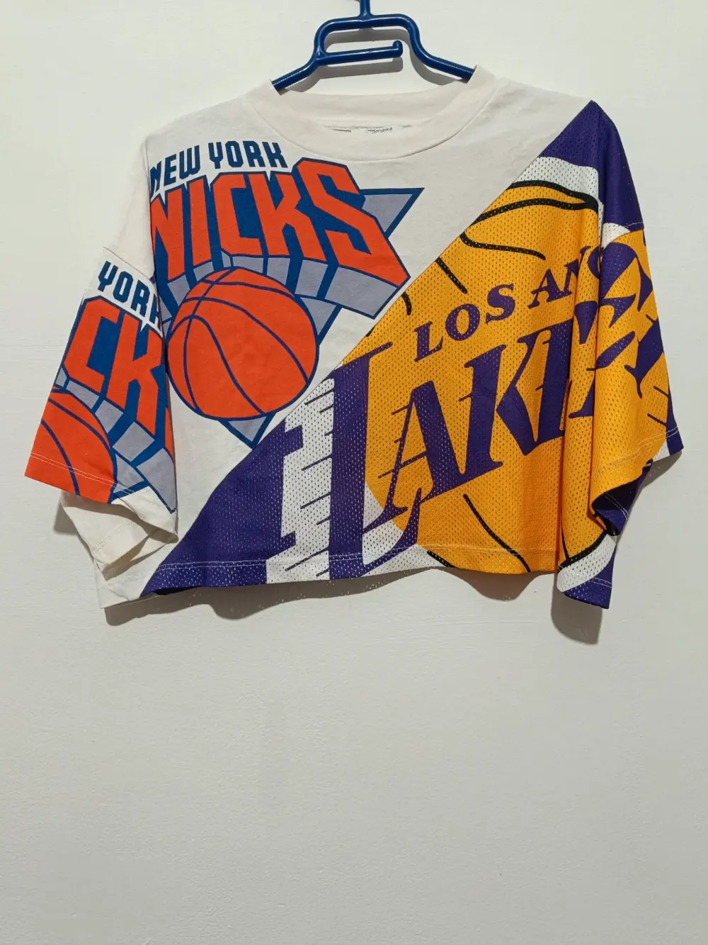 Camiseta top NBA Bershka talla L