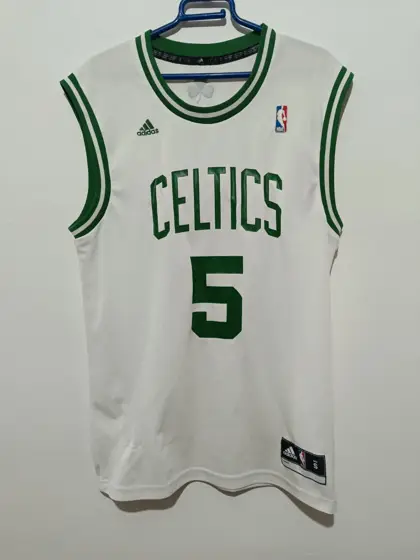 Camiseta vintage Boston Celtics Garnett 5 Adidas talla S
