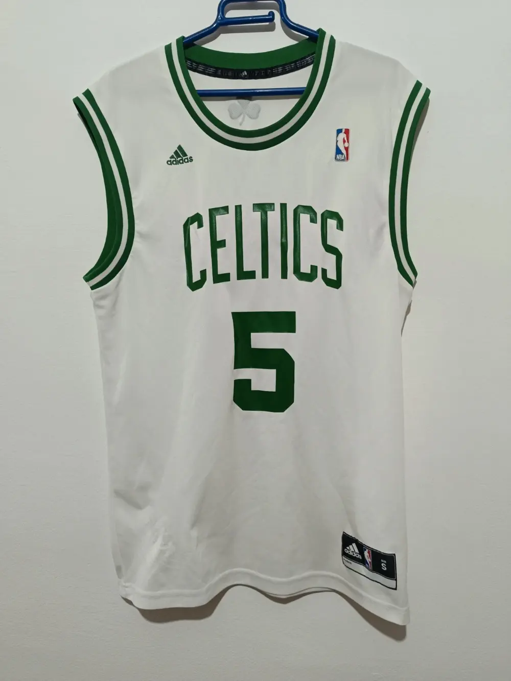 Camiseta vintage Boston Celtics Garnett 5 Adidas talla S