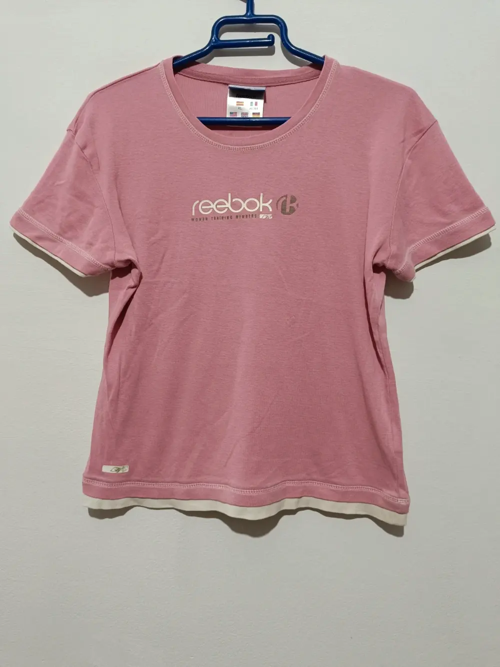 Camiseta top manga corta Reebok talla XL ver medidas