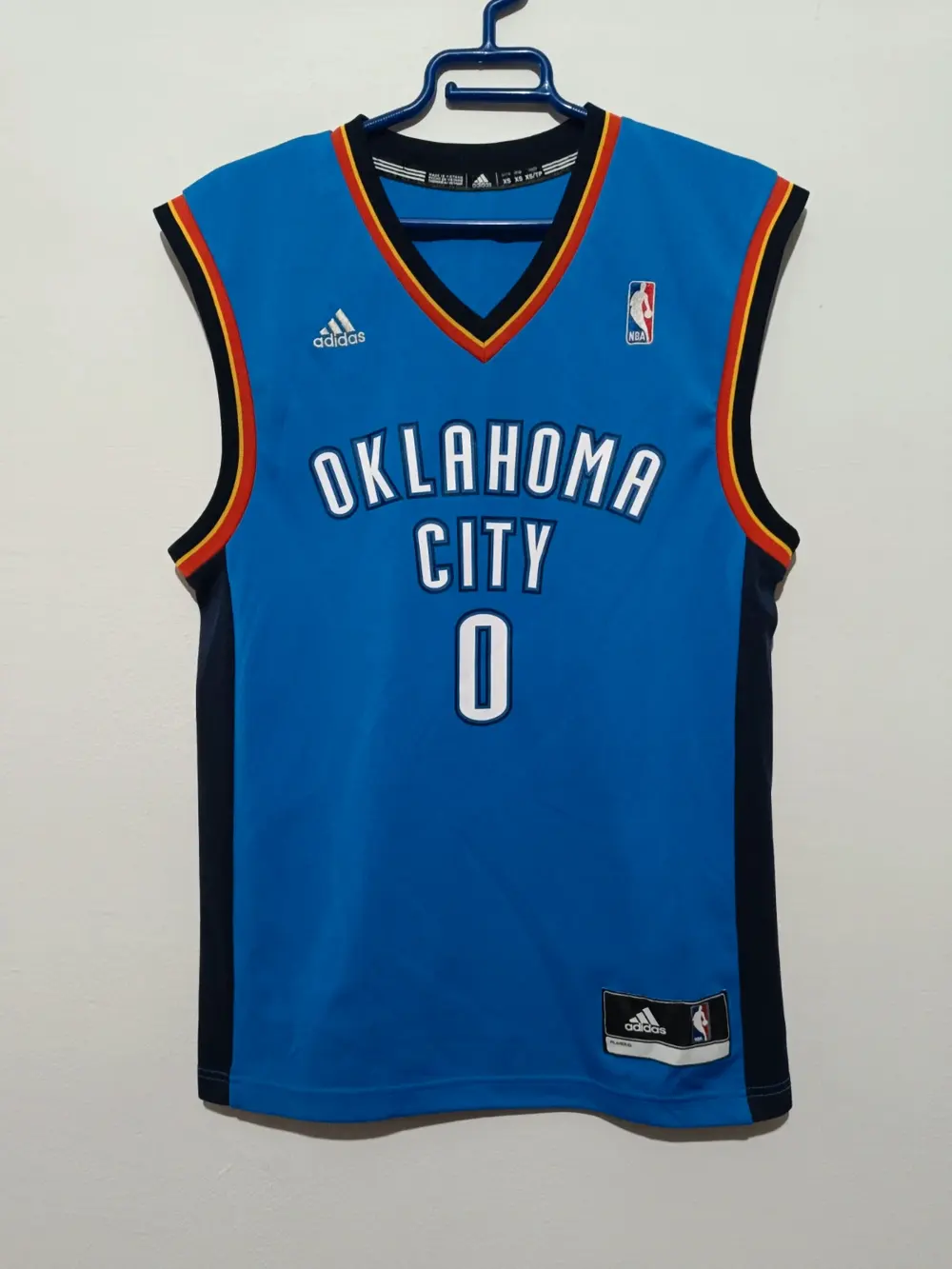 Camiseta NBA Oklahoma City Westbrook 0 talla XS Adidas