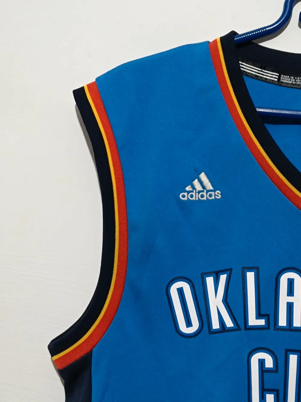 Camiseta NBA Oklahoma City Westbrook 0 talla XS Adidas, foto 4