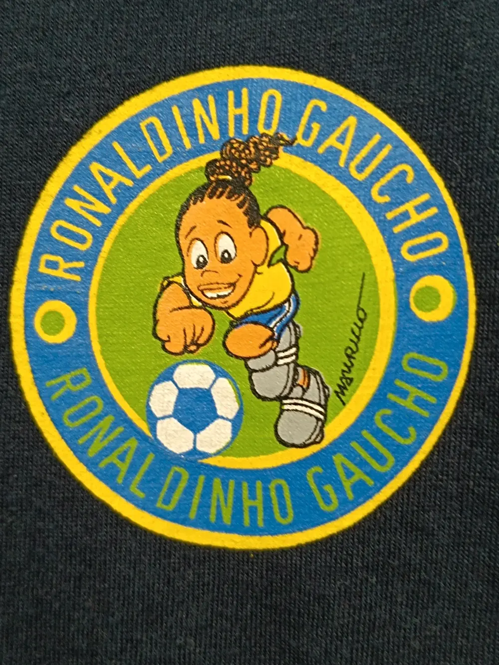 Camiseta vintage Ronaldinho Gaucho talla XL, foto 3