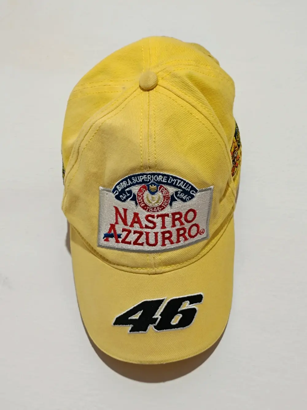 Gorra vintage VR46 Nastro Azurro talla única ajustable adulto unisex
