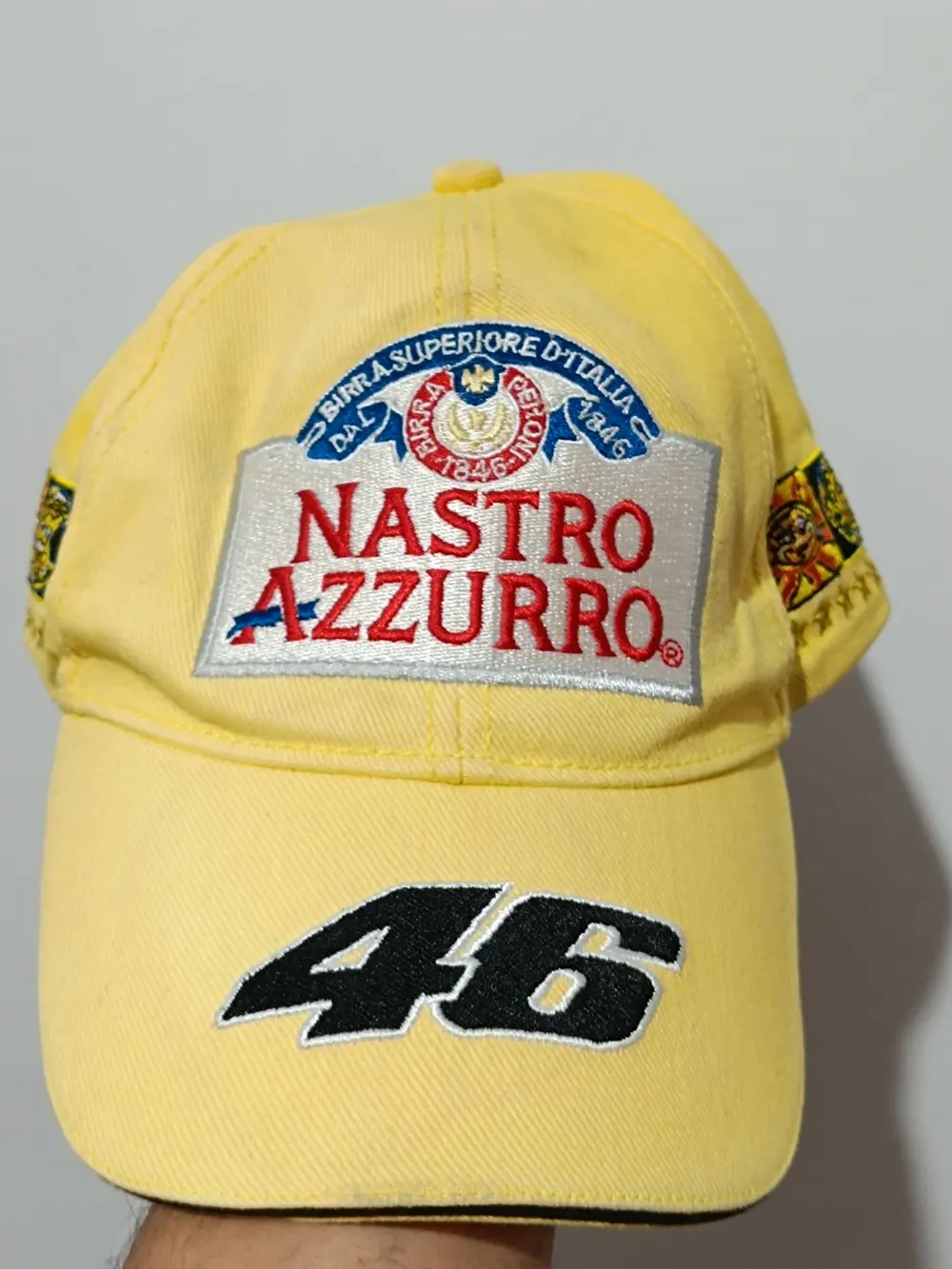 Gorra vintage VR46 Nastro Azurro talla única ajustable adulto unisex, foto 2
