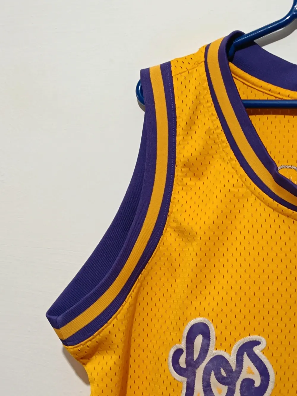 Camiseta vintage Magic Jonshon 32 Los Angeles Lakers Champion talla S, foto 5