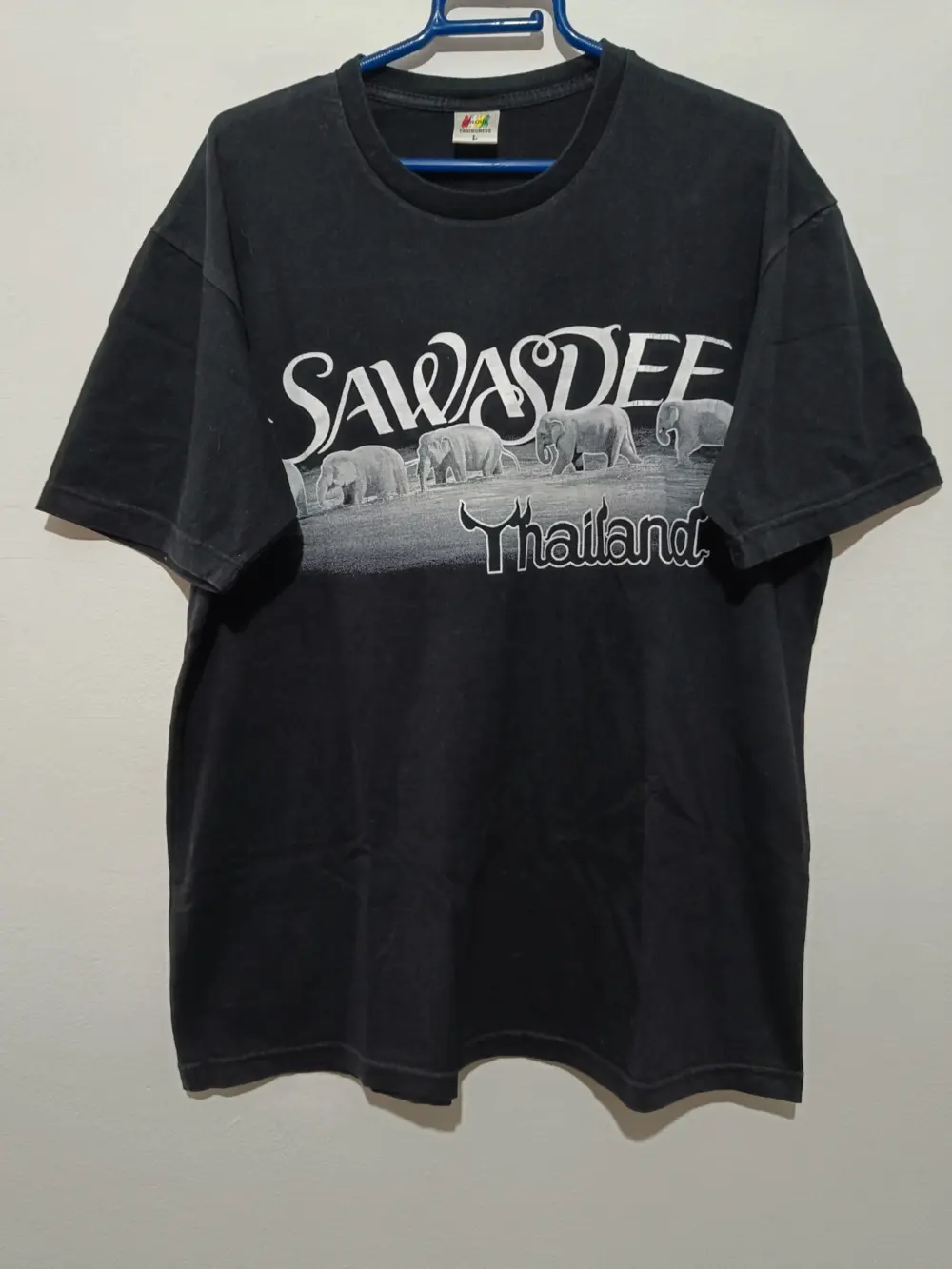 Camiseta vintage Thailandia Sawasdee talla L Takingness made in Thailand