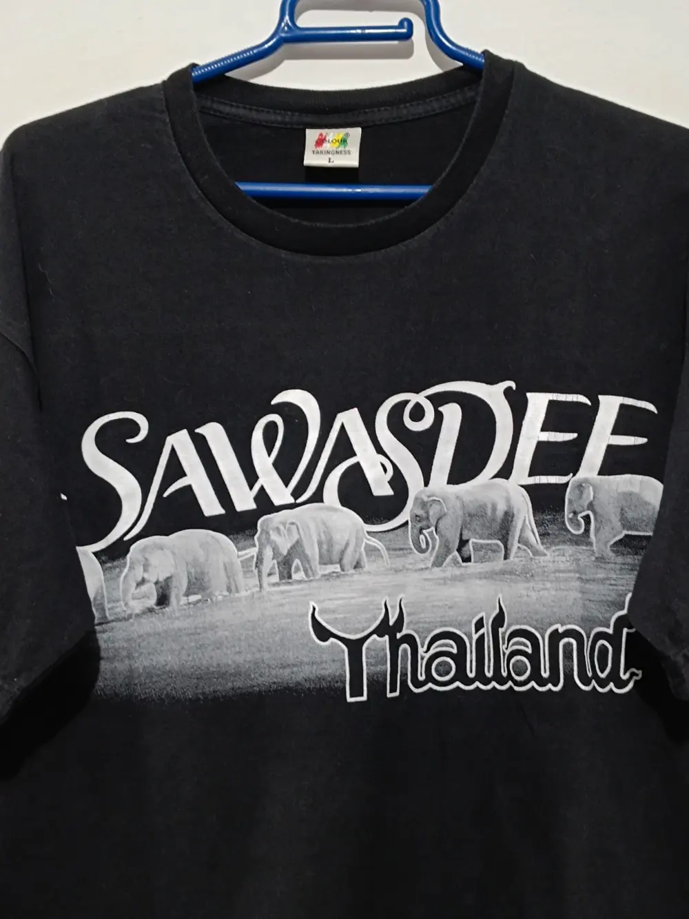 Camiseta vintage Thailandia Sawasdee talla L Takingness made in Thailand, foto 2