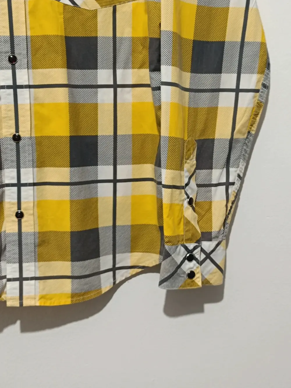 Camisa a cuadros manga larga Carhartt talla S ver medidas, foto 2
