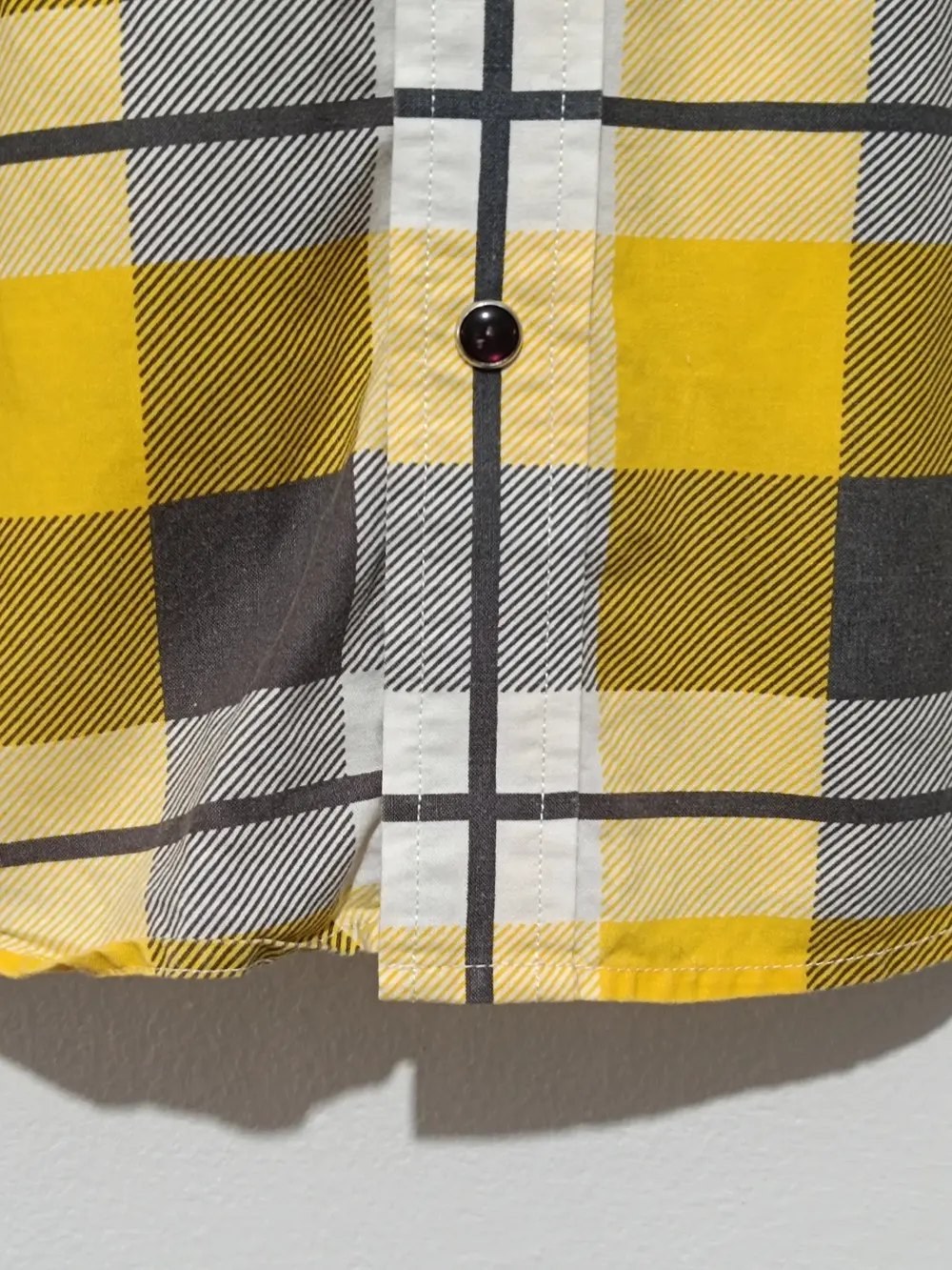 Camisa a cuadros manga larga Carhartt talla S ver medidas, foto 3