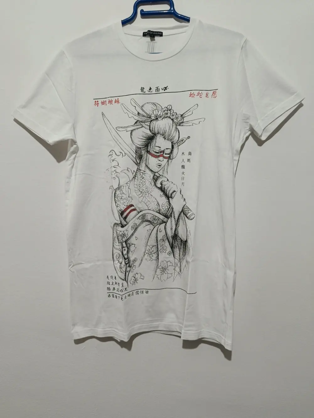 Camiseta manga corta Geisha two of a kind talla S