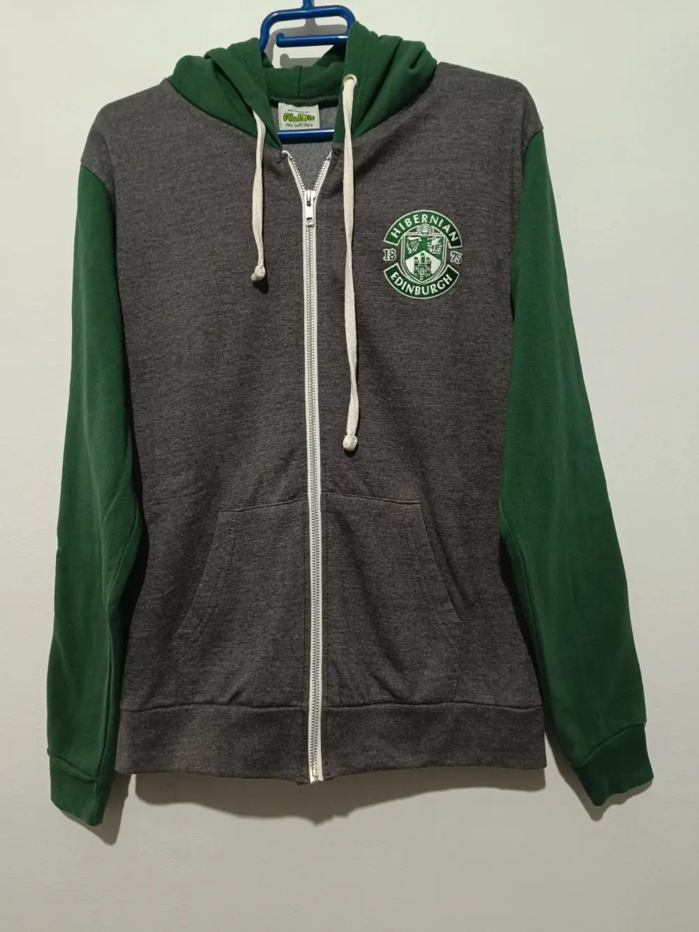 Sudadera con capucha Hibernian Edinburgh fc talla S Awdis all wedo is