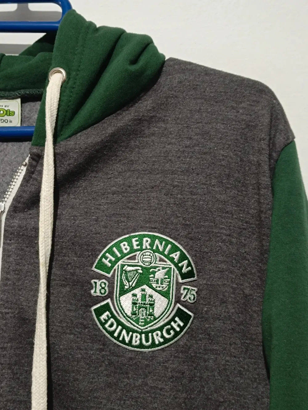 Sudadera con capucha Hibernian Edinburgh fc talla S Awdis all wedo is, foto 3