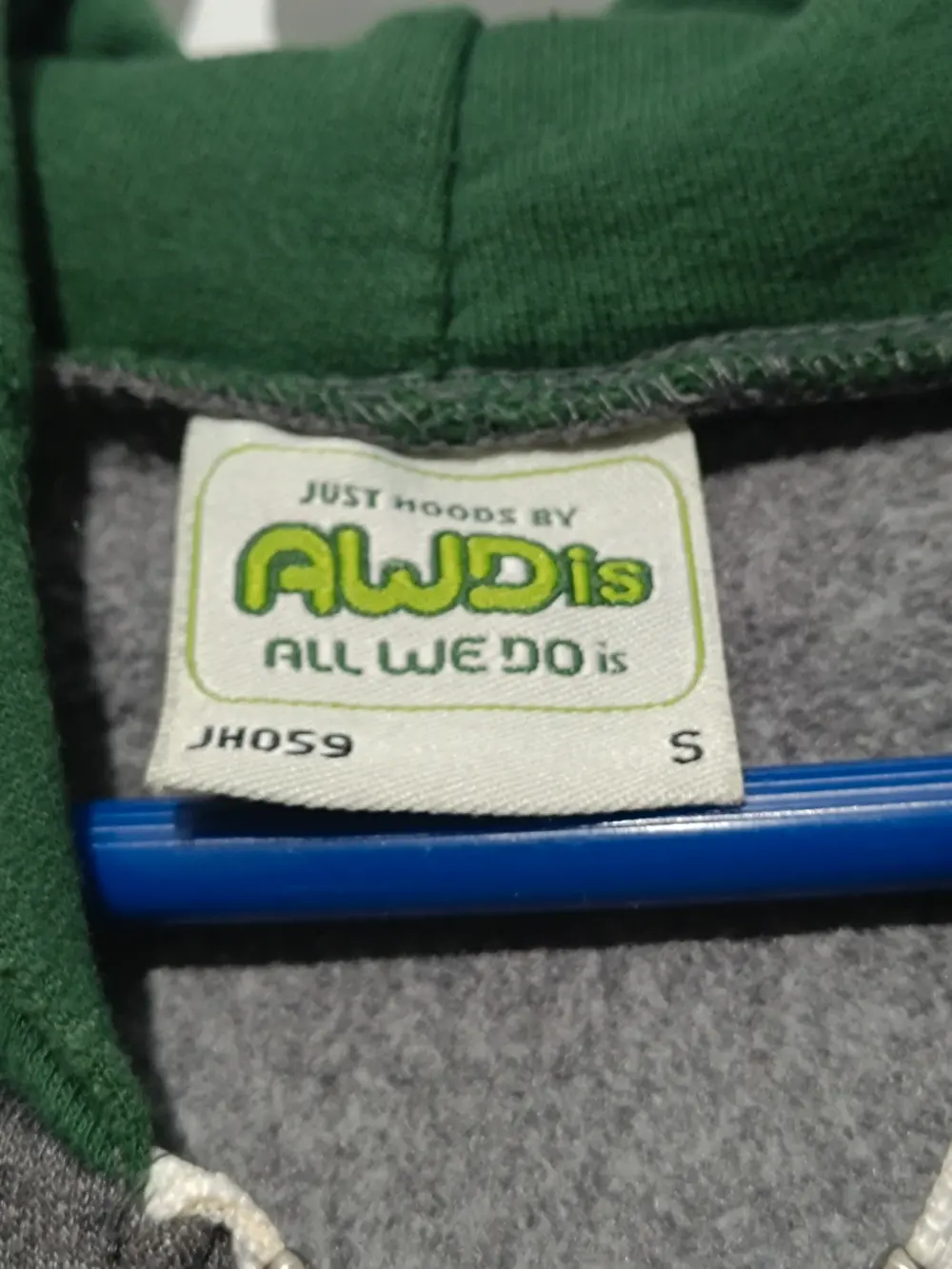 Sudadera con capucha Hibernian Edinburgh fc talla S Awdis all wedo is, foto 5