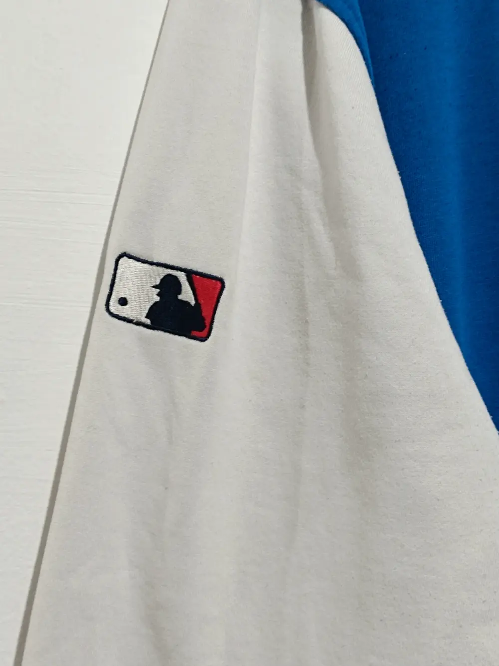 Chaqueta universitaria LA Dodgers Majestic talla XL sirve para L ver medidas, foto 5