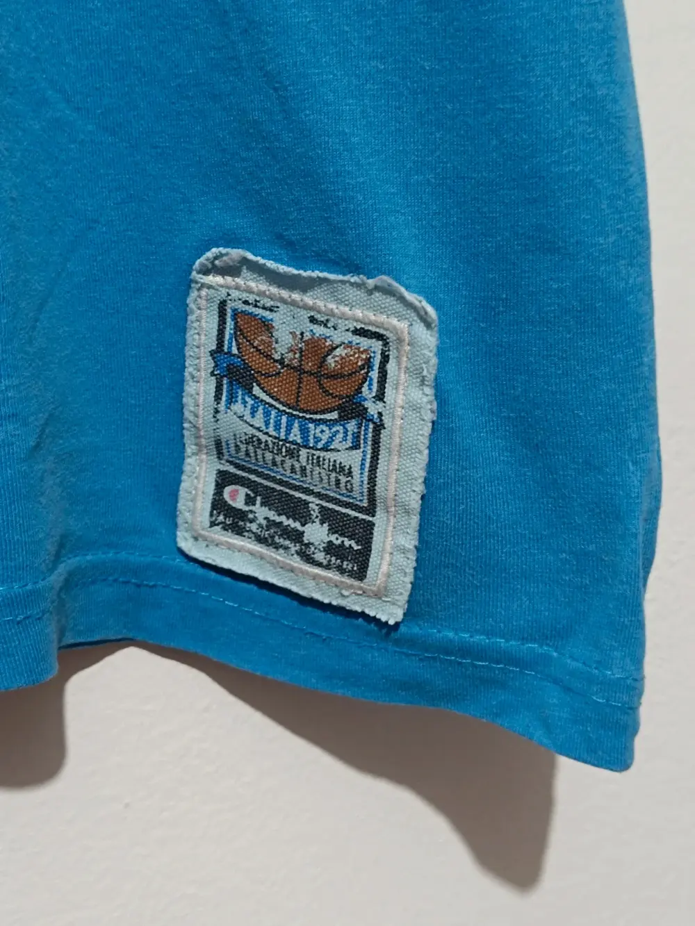 Camiseta Italia Baloncesto 21 vintage Champion talla XXL sirve para XL ver medidas, foto 2
