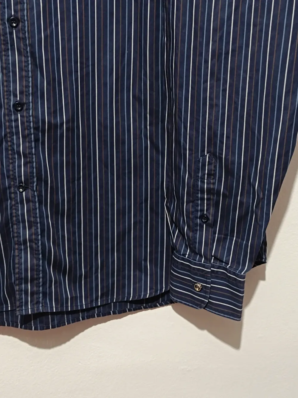 Camisa a rayas manga larga Paul & Shark talla 44 ver medidas, foto 2
