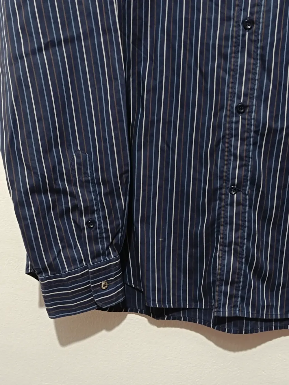 Camisa a rayas manga larga Paul & Shark talla 44 ver medidas, foto 3