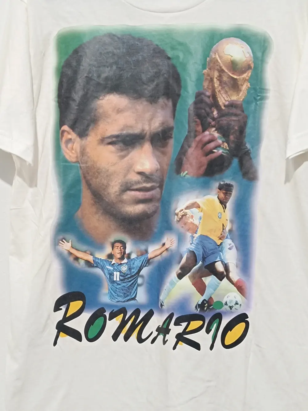 Camiseta Romario vintage años 90 talla S ver medidas, foto 2