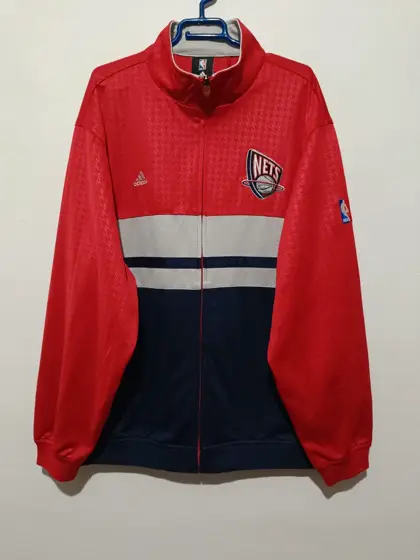 Chaqueta vintage Adidas NBA New Jersey Nets talla L