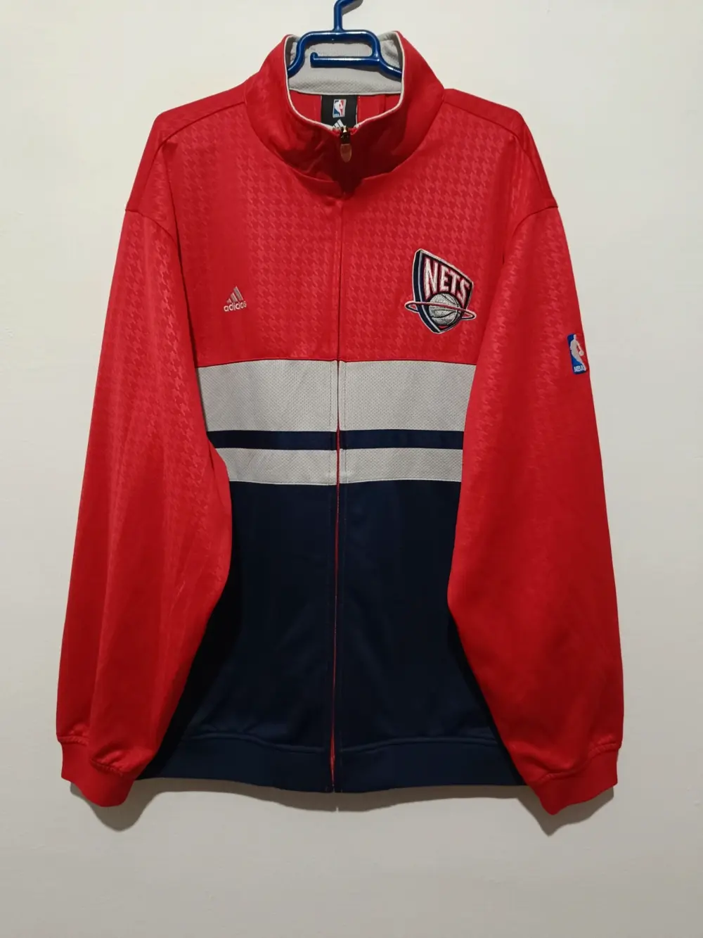Chaqueta vintage Adidas NBA New Jersey Nets talla L
