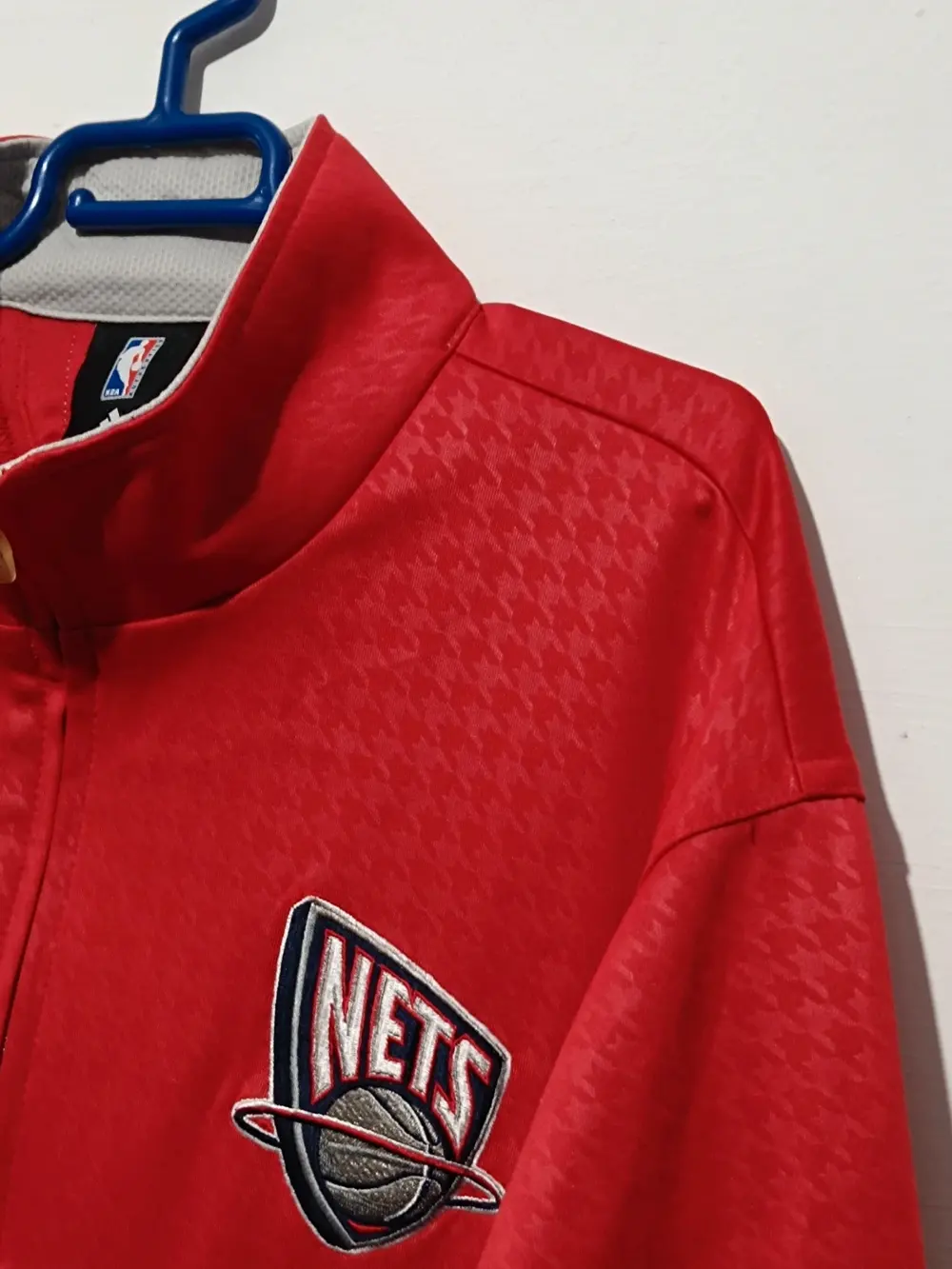 Chaqueta vintage Adidas NBA New Jersey Nets talla L, foto 5