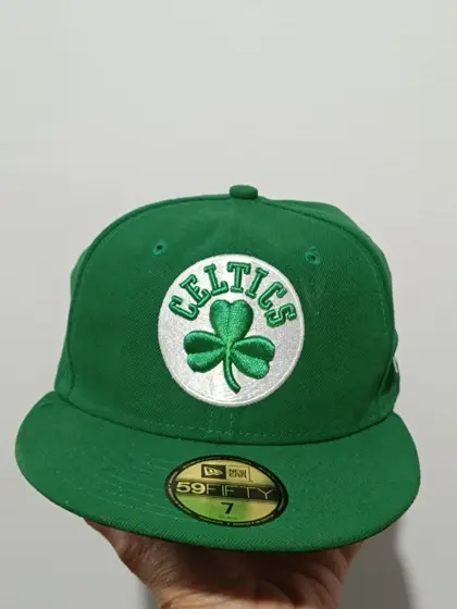 Gorra plana Boston Celtics NBA New Era 59 fifty talla 7 55'8cm