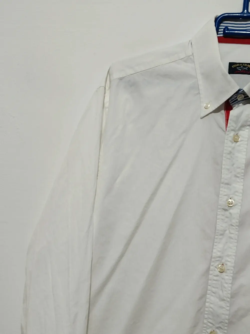 Camisa manga larga Paul & Shark Vintage Yacht Club talla 42 sirve para L ver medidas, foto 5
