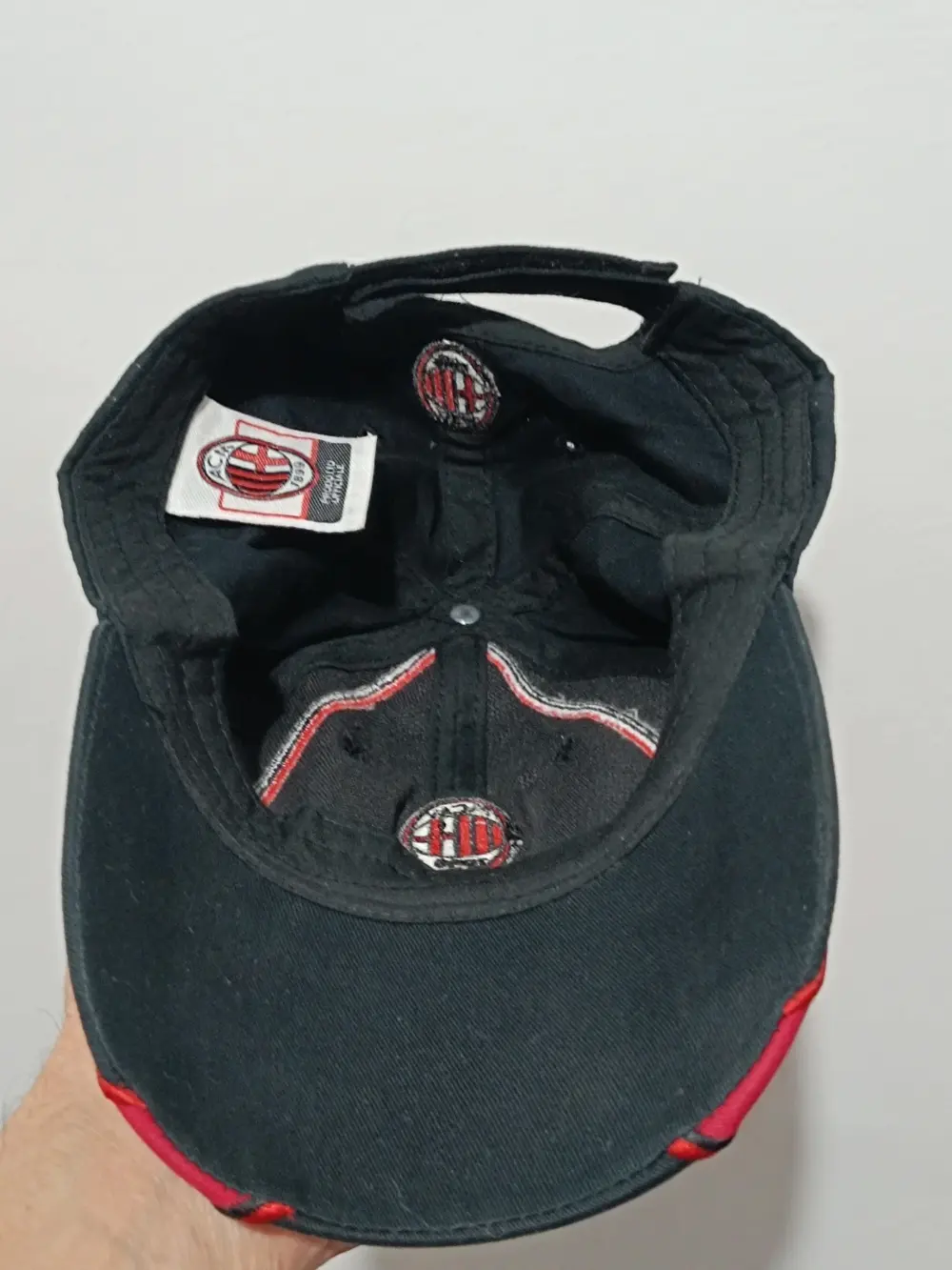 Gorra vintage AC Milan 1899 Oficial talla única ajustable adulto unisex, foto 5