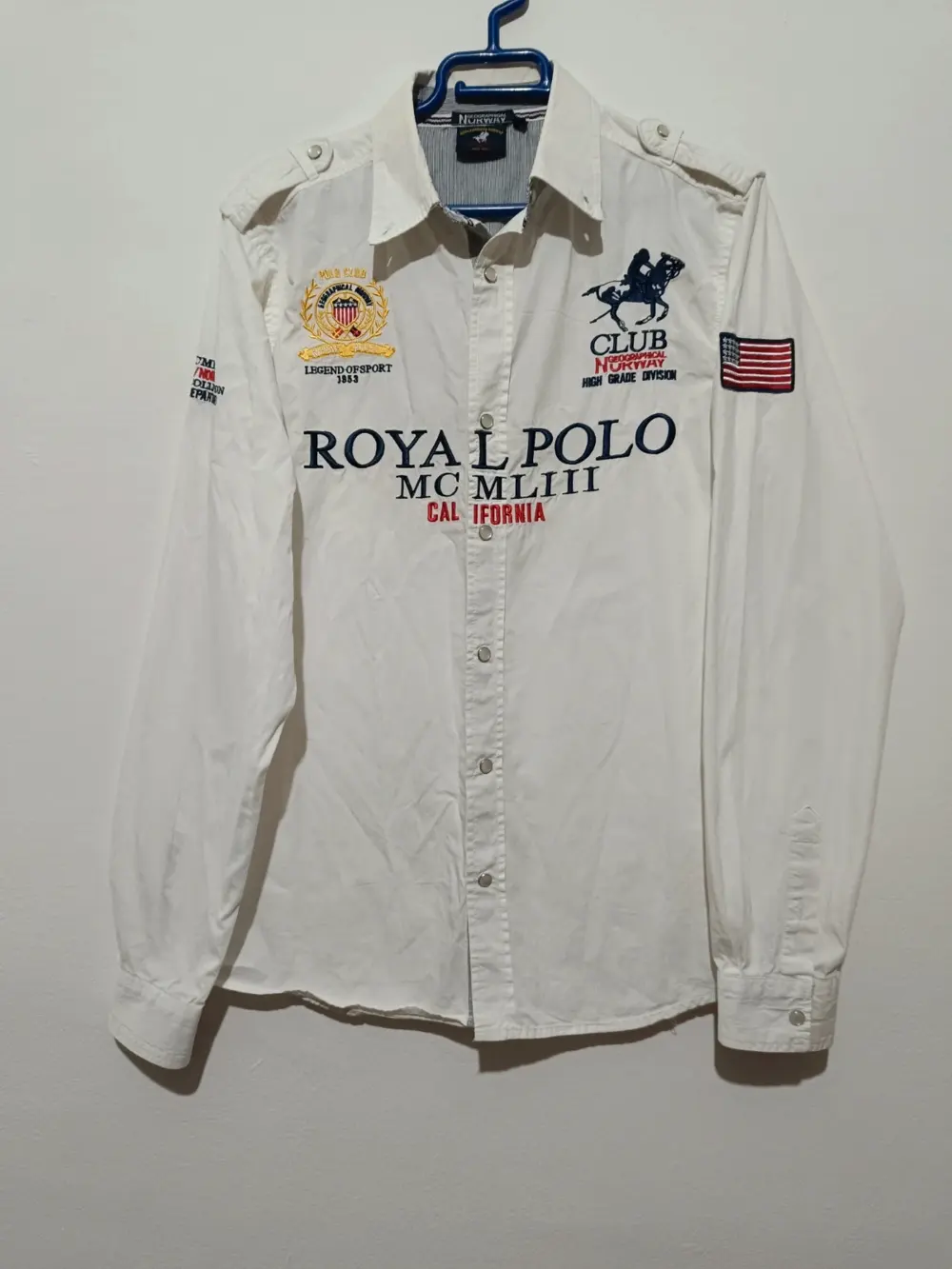 Camisa manga larga Geographical Norway talla L