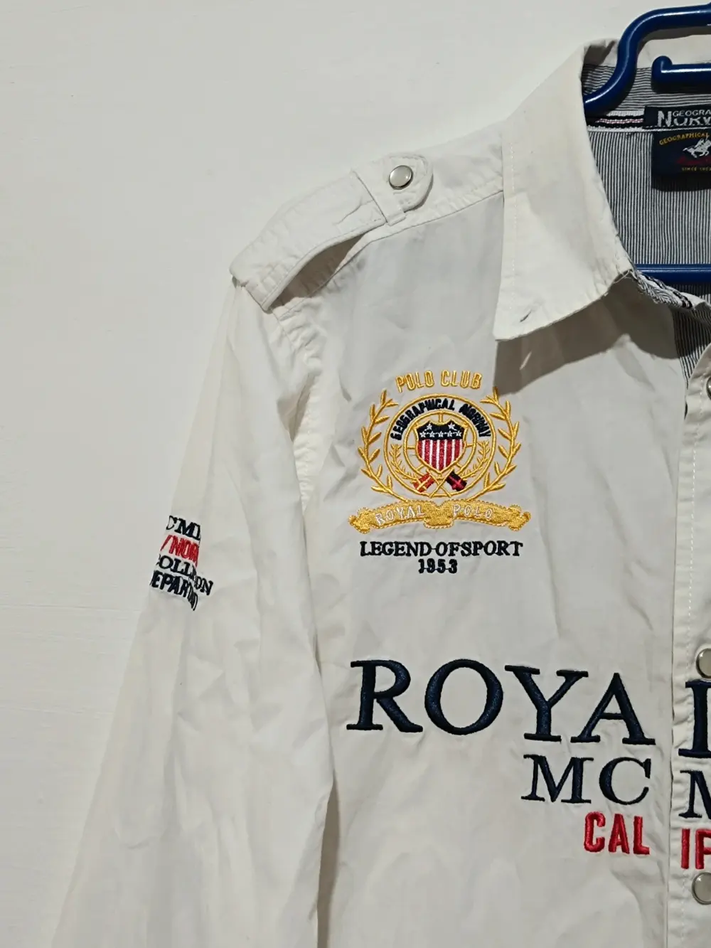 Camisa manga larga Geographical Norway talla L, foto 5