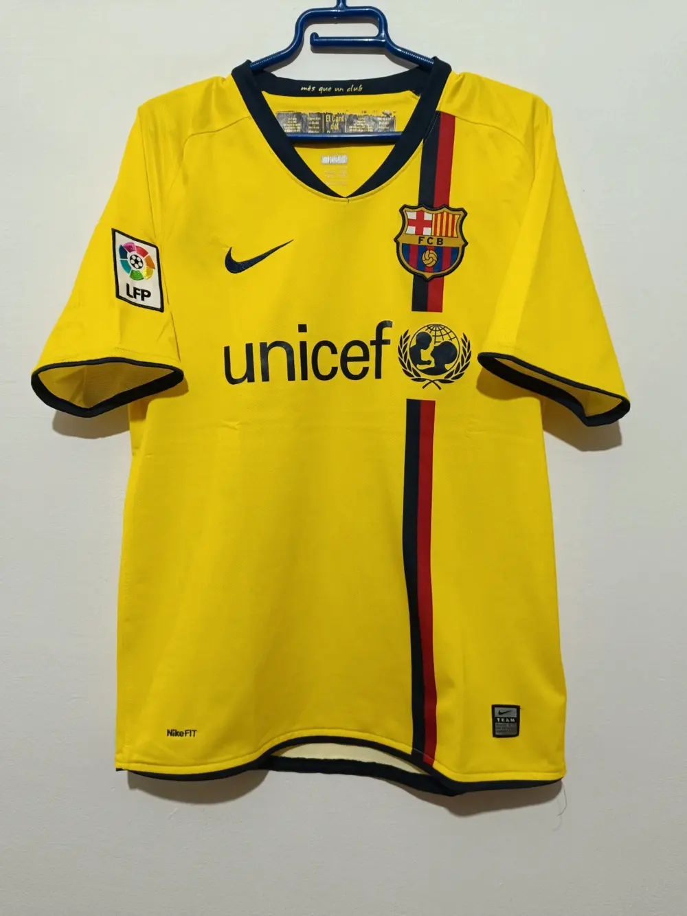Camiseta vintage FC Barcelona Nike Dani Alves 20 talla S