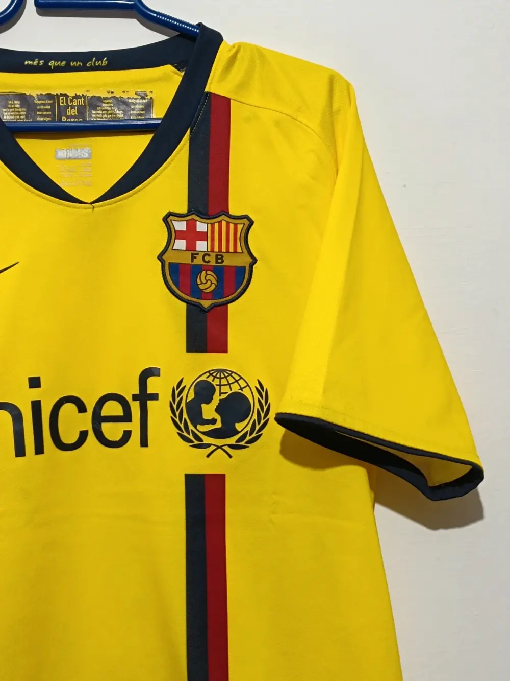 Camiseta vintage FC Barcelona Nike Dani Alves 20 talla S, foto 5
